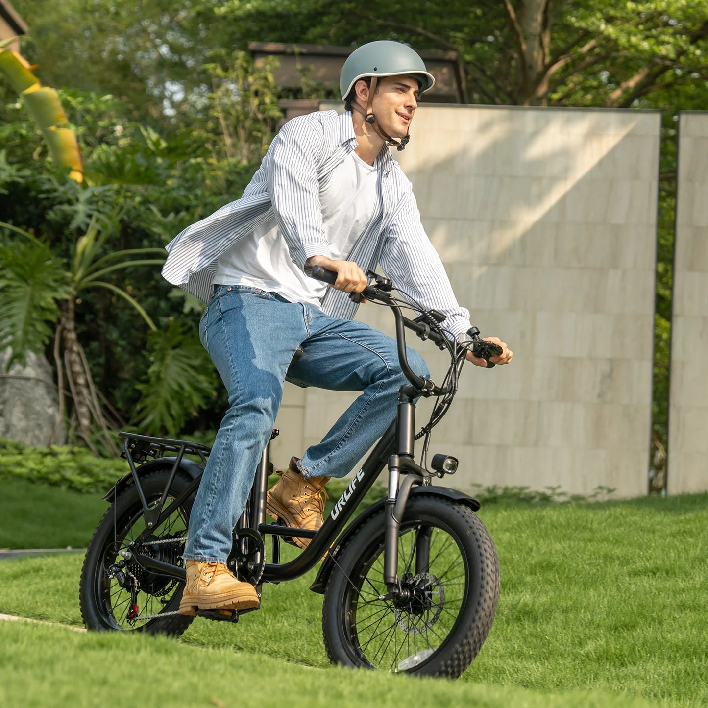 URLIFE E20 1000W 7 - Speed Fat Tire City E - Bike - The Wright Bikes