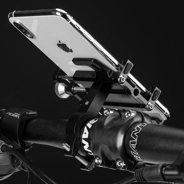 ROCKBROS Heavy - Duty Aluminum Bike Phone Holder - The Wright Bikes