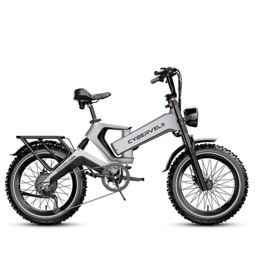 CYBERVELO EK6 2000W 8 - Speed Fat Tire Folding E - Bike - The Wright Bikes