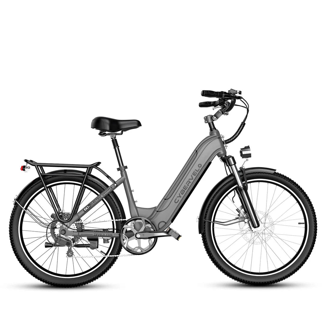 Bicicleta eléctrica de ciudad de 7 velocidades CYBERVELO EK7 1000W