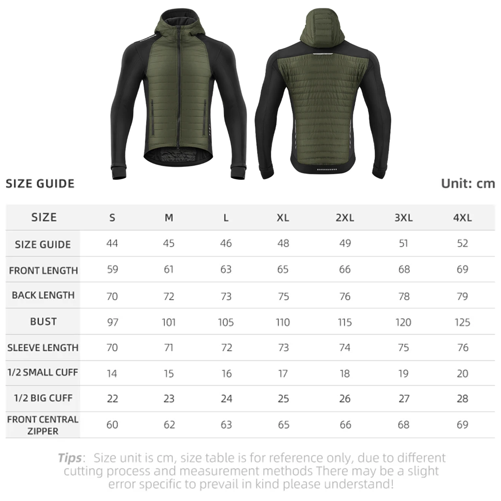 ROCKBROS Jersey Térmico de Otoño Invierno para Ciclismo