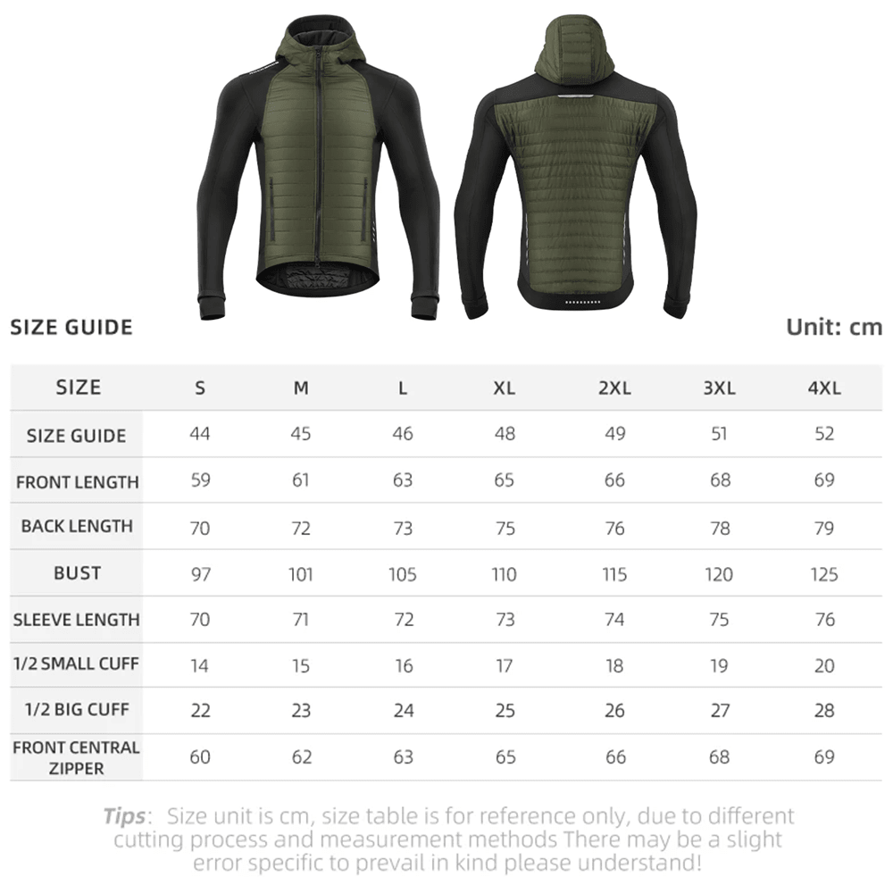 ROCKBROS Thermal Autumn Winter Cycling Jersey - The Wright Bikes