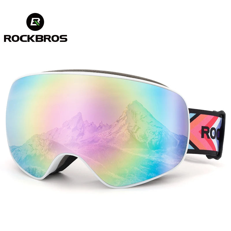 ROCKBROS Anti-Fog Winter Eyewear Goggles