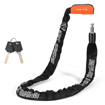 WEST BIKING Anti-Theft Bicycle Chain Lock