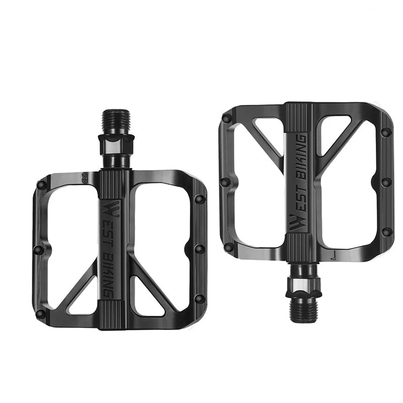 WEST BIKING Waterproof Non - Slip Bicycle Pedals - The Wright Bikes