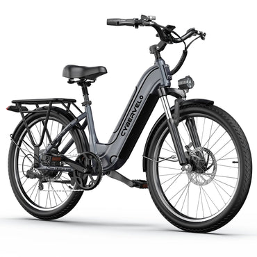 CYBERVELO EK7 1000W Electric City Bike - The Wright Bikes