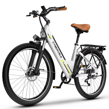 CYBERVELO EK2 1000W 7-Speed Commuter City E-Bike