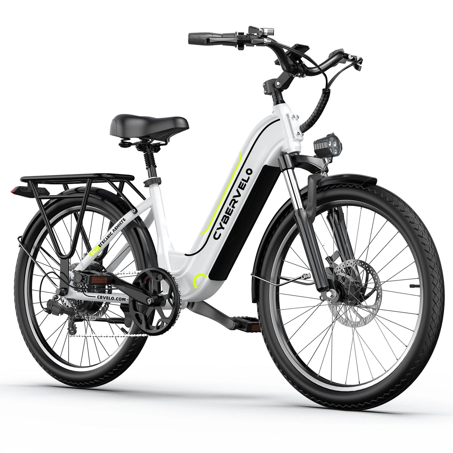 CYBERVELO EK7 1000W 7-Speed City E-Bike