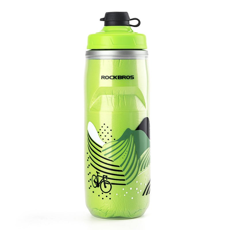 ROCKBROS Insulated Cycling Water Bottle - The Wright Bikes
