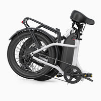 Bicicleta eléctrica de ciudad plegable de neumáticos anchos DYU C9 1000W 20 pulgadas