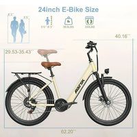 AAIRSK SU7 400W Hybrid Electric Bike - The Wright Bikes