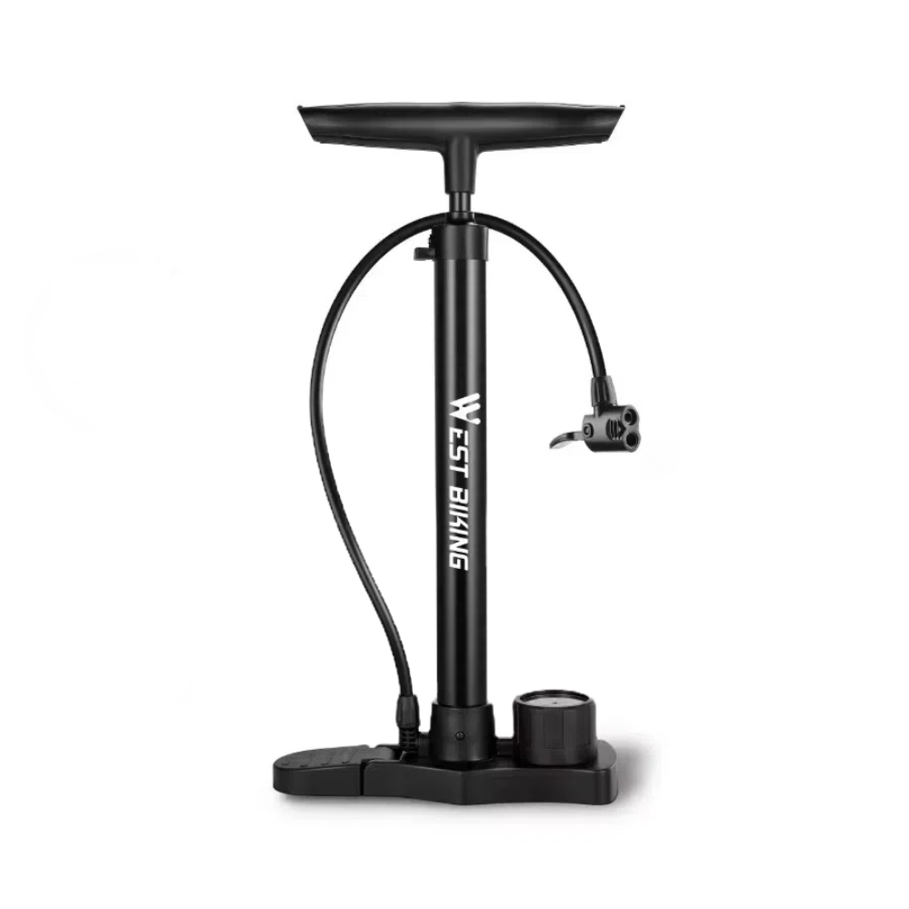 WEST BIKING 160PSI Portable Bicycle Pump image 0