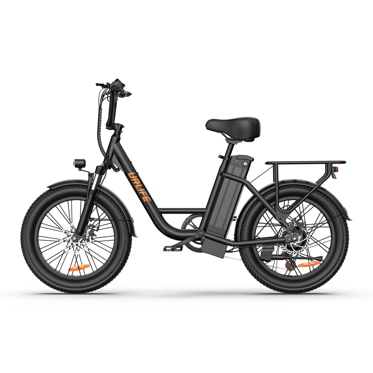 URLIFE E20 1000W 7 - Speed Fat Tire City E - Bike - The Wright Bikes