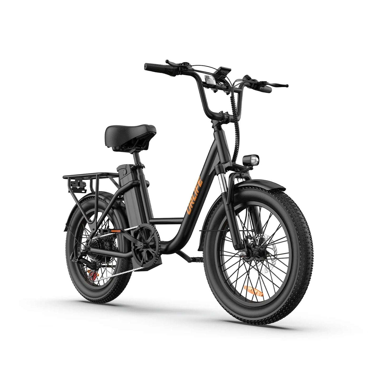 URLIFE E20 1000W 7 - Speed Fat Tire City E - Bike - The Wright Bikes