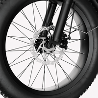 CYBERVELO EK4 1000W 7 - Speed Fat Tire Folding E - Bike - The Wright Bikes