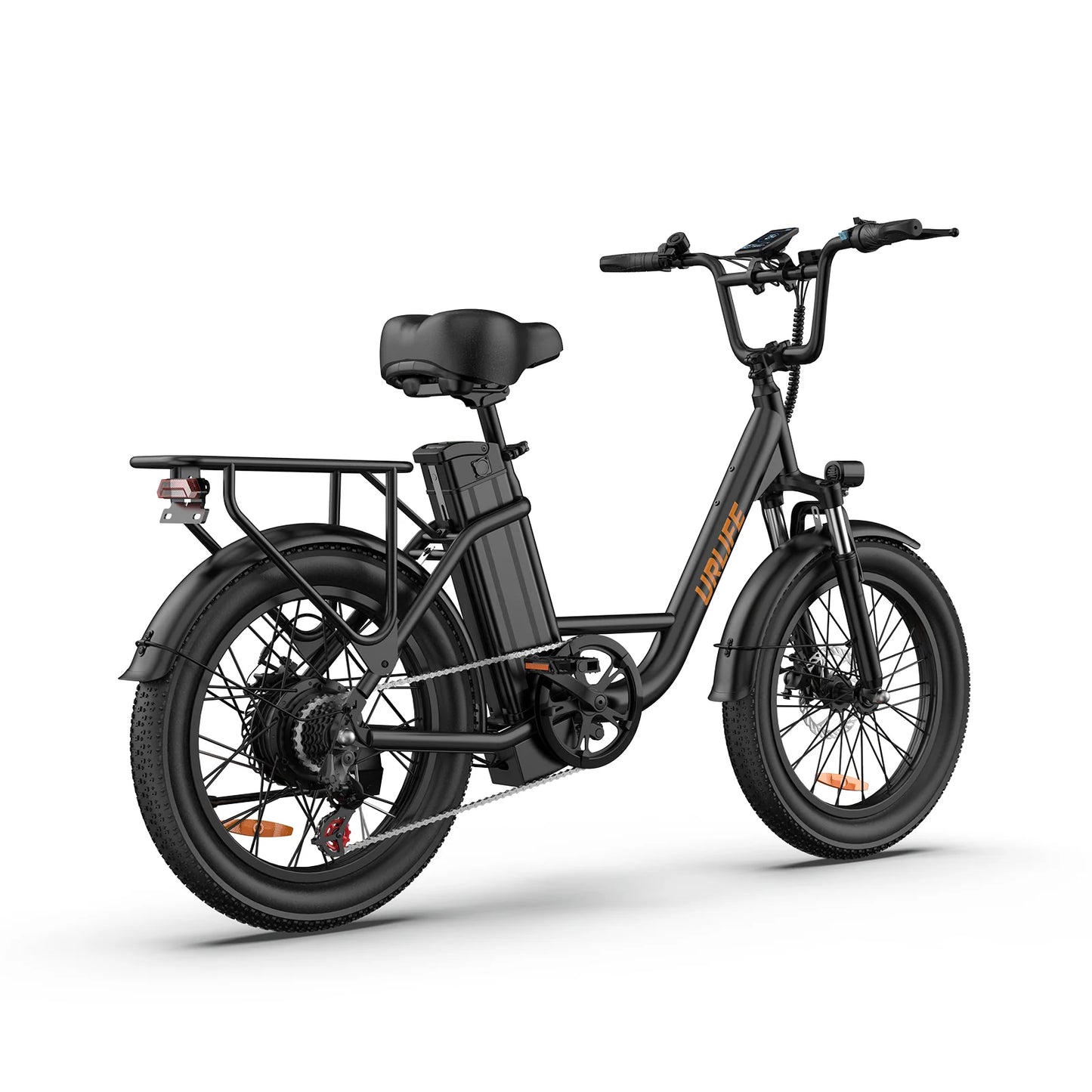 URLIFE E20 1000W 7 - Speed Fat Tire City E - Bike - The Wright Bikes