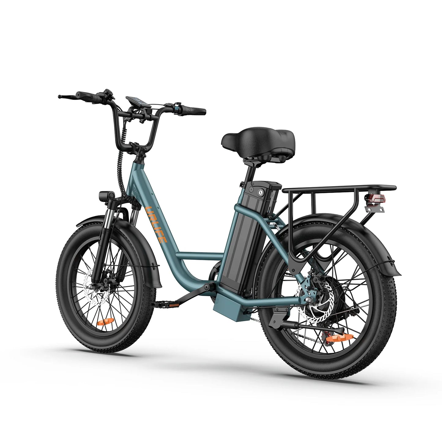 URLIFE E20 1000W 7 - Speed Fat Tire City E - Bike - The Wright Bikes