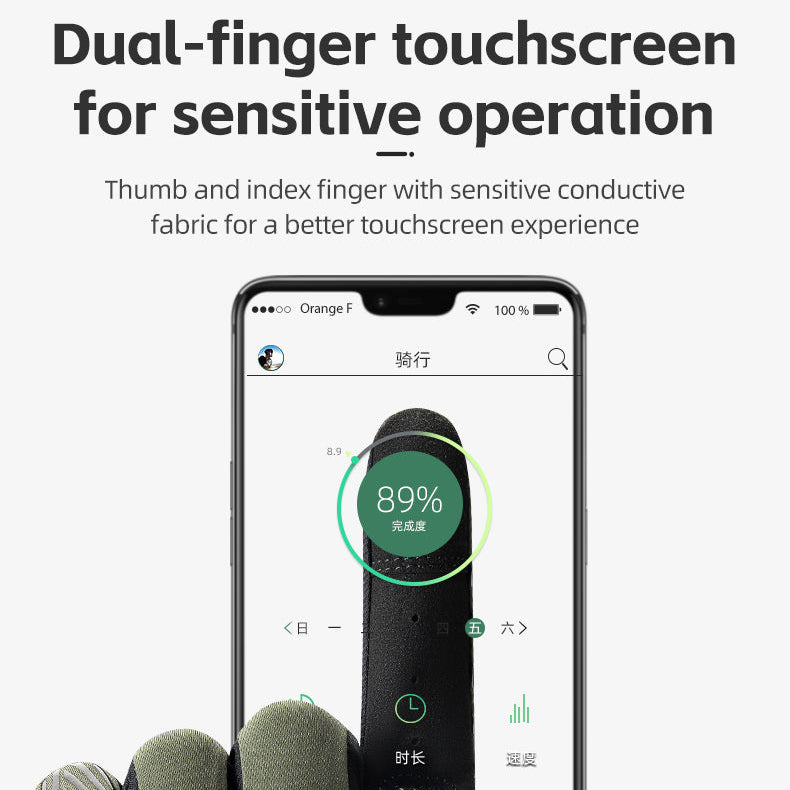 ROCKBROS Breathable Anti-Slip Summer Cycling Gloves image 17