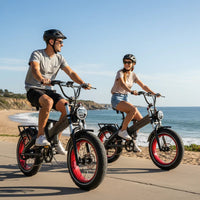 CYBERVELO EK6 2000W 8 - Speed Fat Tire Folding E - Bike - The Wright Bikes
