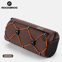 ROCKBROS Bicycle Front Tube Bag 2.2L Capacity Handlebar Bag image 22