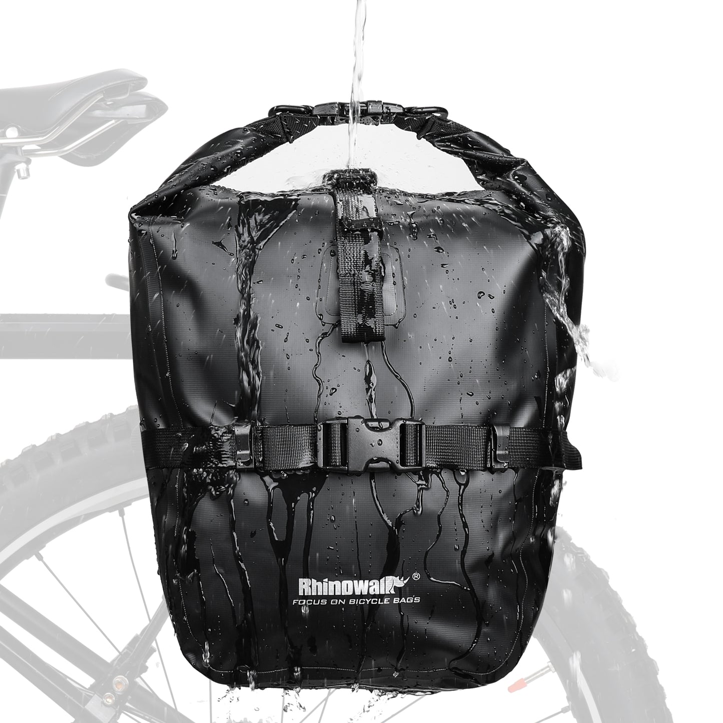 Rhinowalk 20L Waterproof Bicycle Pannier Bag - The Wright Bikes
