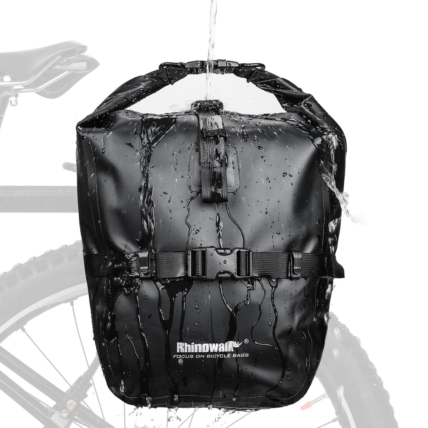 Rhinowalk 20L Waterproof Bicycle Pannier Bag - The Wright Bikes