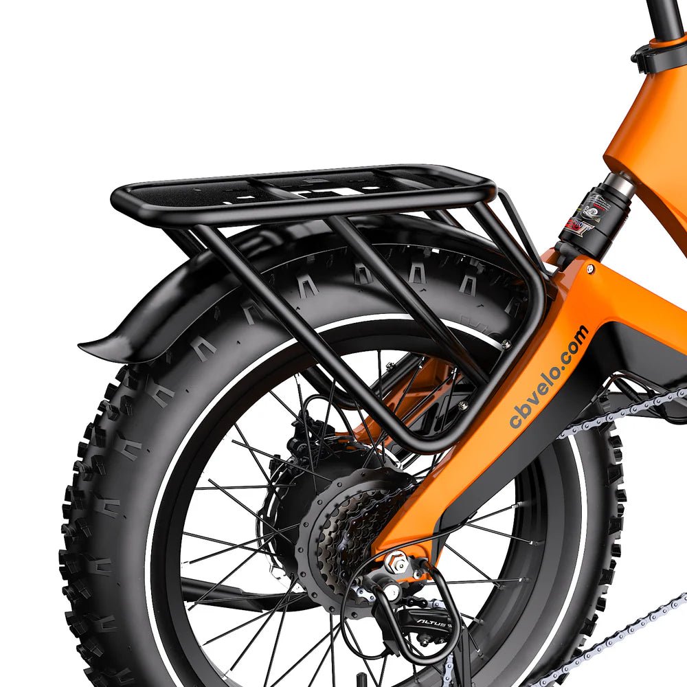 CYBERVELO EK6 2000W 8 - Speed Fat Tire Folding E - Bike - The Wright Bikes