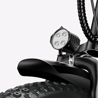 CYBERVELO EK4 1000W 7-Speed Fat Tire Folding E-Bike