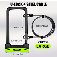 ETOOK Heavy Duty 20T Bicycle U - lock - The Wright Bikes