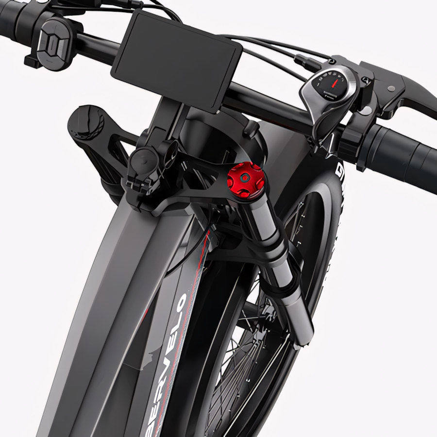 CYBERVELO EK9 5000W 7-Speed Fat Tire Mountain E-Bike