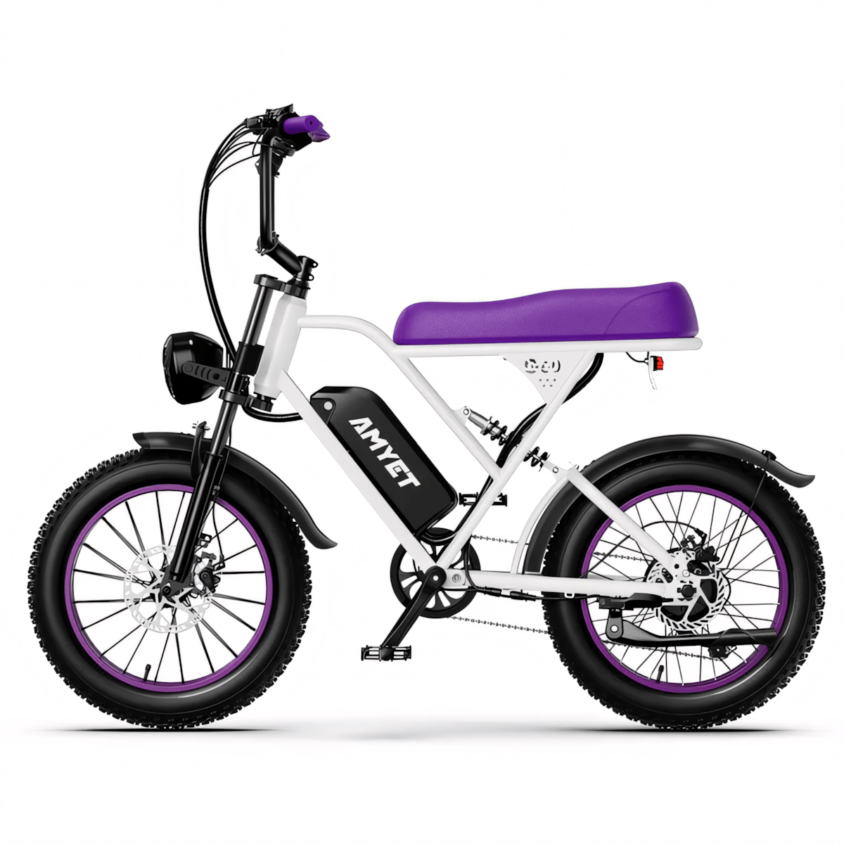 AMYET V9 - G60 1000W 20" Electric Mountain Bike - The Wright Bikes