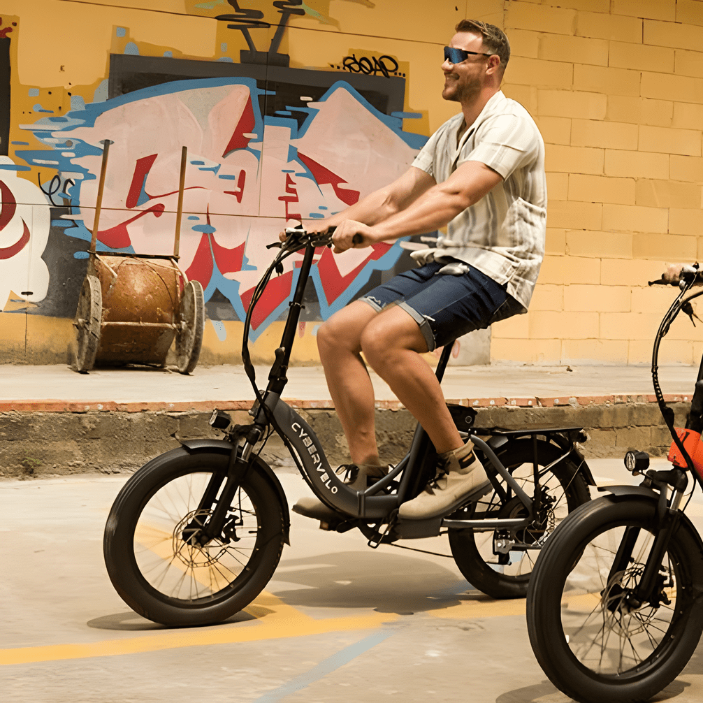 CYBERVELO MARS700 750W Folding Electric Bike - The Wright Bikes