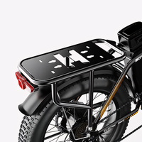 CYBERVELO EK4 1000W 7-Speed Fat Tire Folding E-Bike