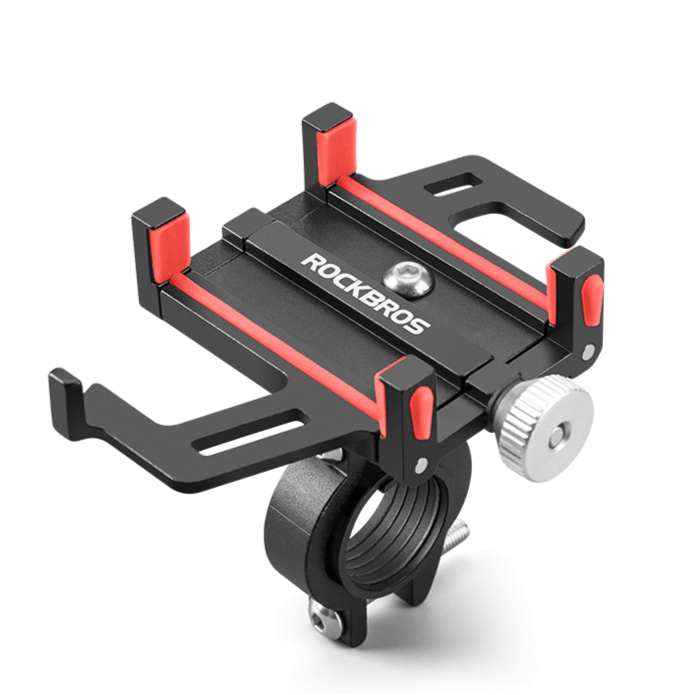 ROCKBROS Heavy - Duty Aluminum Bike Phone Holder - The Wright Bikes