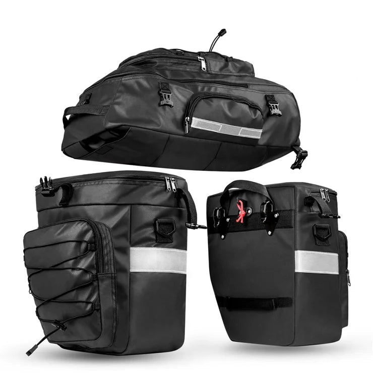 RHINOWALK 3-In-One Bike Pannier Bag
