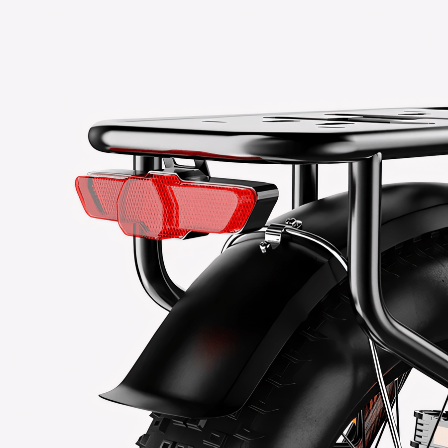 CYBERVELO EK4 1000W 7 - Speed Fat Tire Folding E - Bike - The Wright Bikes