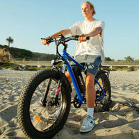 AMYET EB26 1000W 26 - Inch Fat Tire Mountain E - Bike - The Wright Bikes