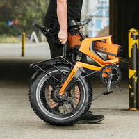 CYBERVELO EK6 2000W 8 - Speed Fat Tire Folding E - Bike - The Wright Bikes