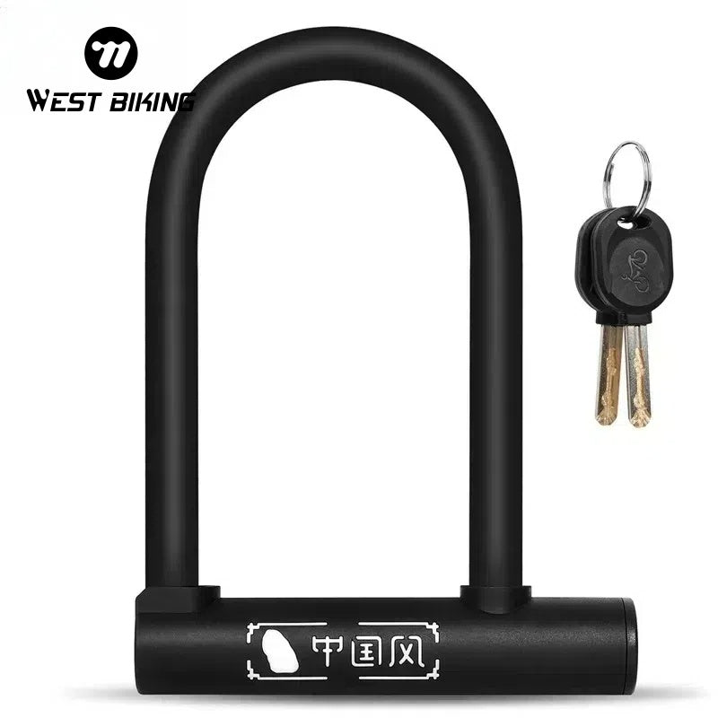 WEST BIKING Anti-Theft Bicycle U Lock image 4