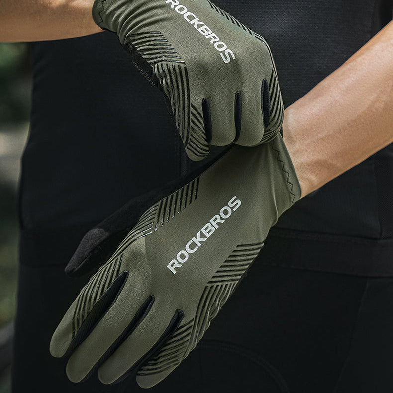 ROCKBROS Breathable Anti-Slip Summer Cycling Gloves image 13