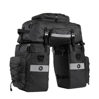 RHINOWALK 3-In-One High-Capacity Waterproof Bike Pannier Bag image 0