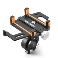 ROCKBROS Heavy - Duty Aluminum Bike Phone Holder - The Wright Bikes