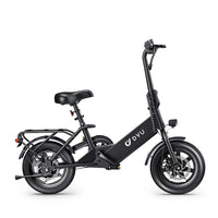 DYU C3 500W 14" Folding Electric City Bike - The Wright Bikes