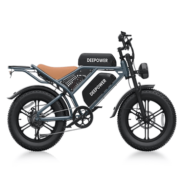 DEEPOWER S7 - Pro 1500W 7 - Speed Fat Tire Mountain E - Bike - The Wright Bikes