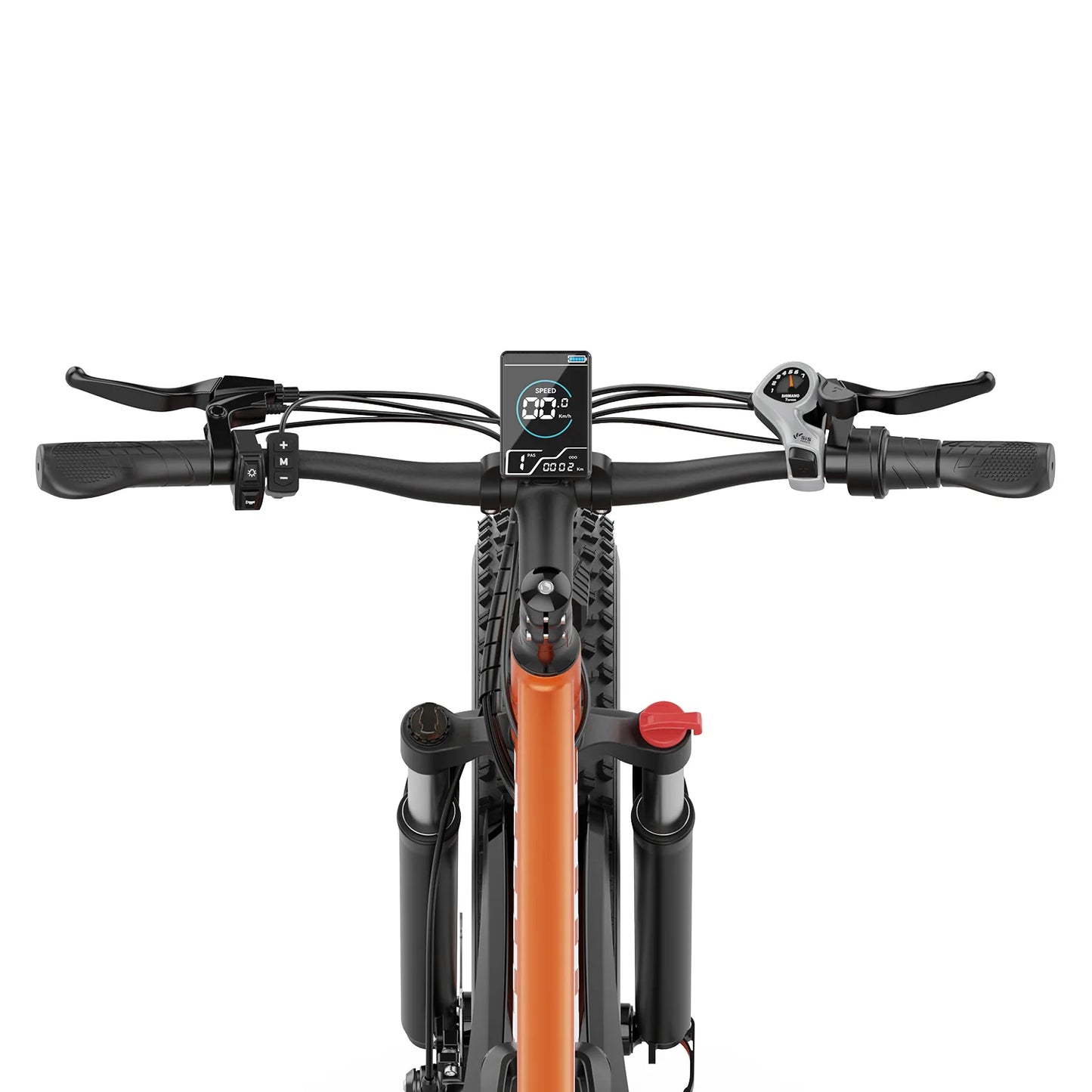 Bicicleta eléctrica de montaña de neumáticos anchos AMYET EB26 1000W 26 pulgadas