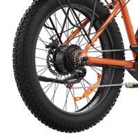 AMYET EB26 1000W 26-Inch Fat Tire Mountain E-Bike