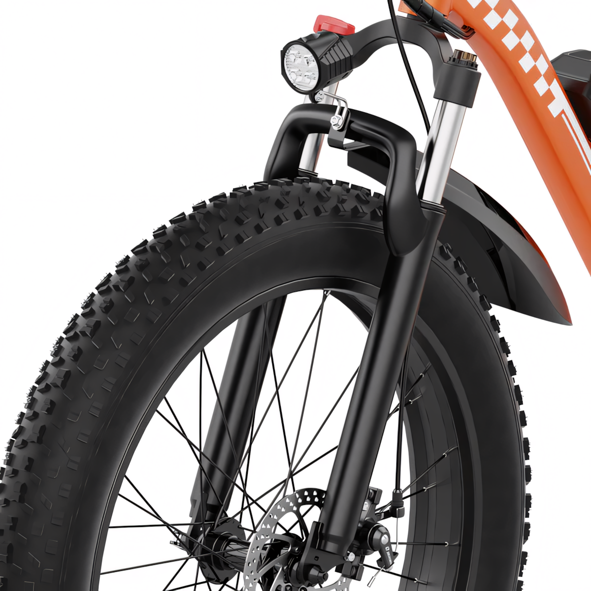 AMYET EB26 1000W 26-Inch Fat Tire Mountain E-Bike