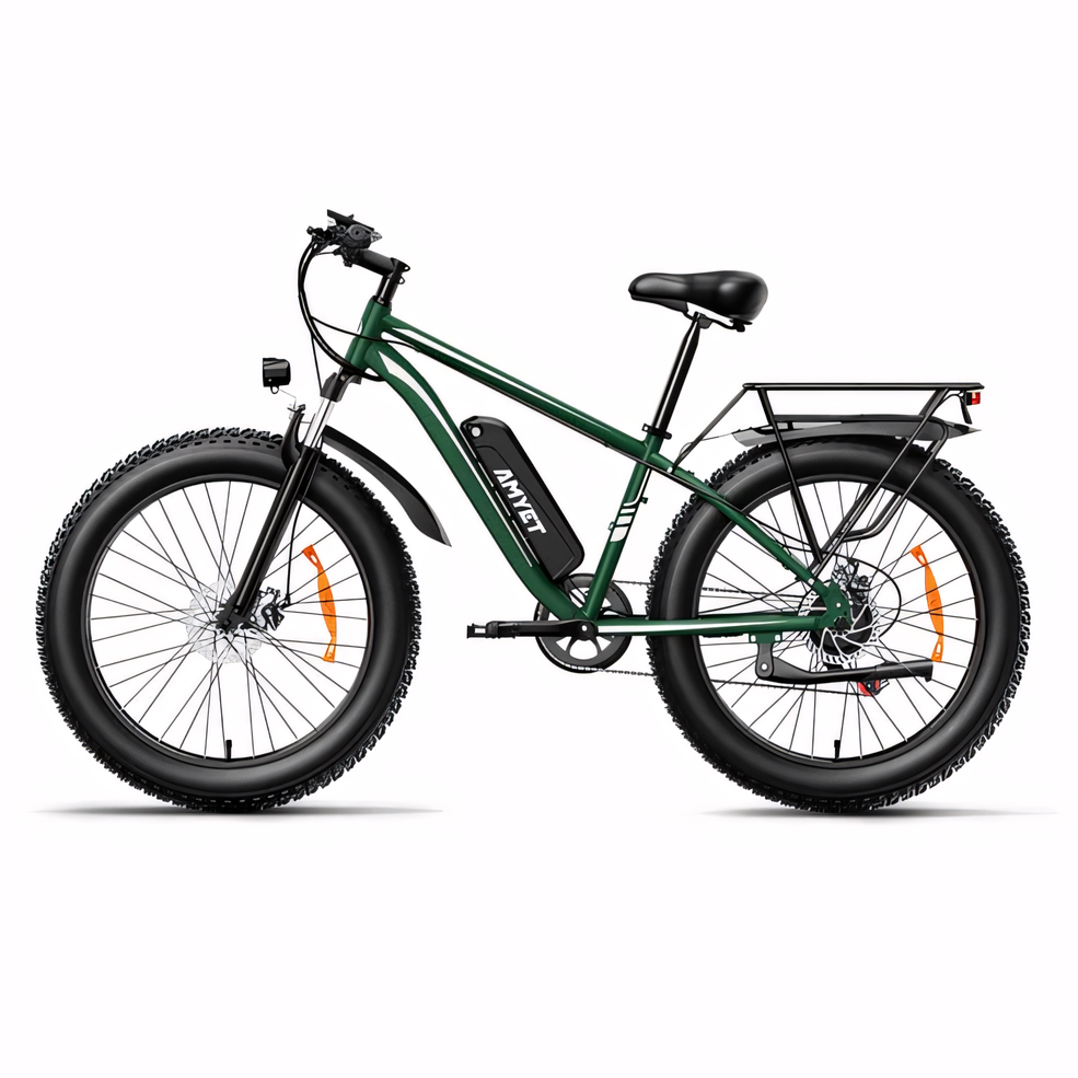 Bicicleta eléctrica de montaña de neumáticos anchos AMYET EB26 1000W 26 pulgadas