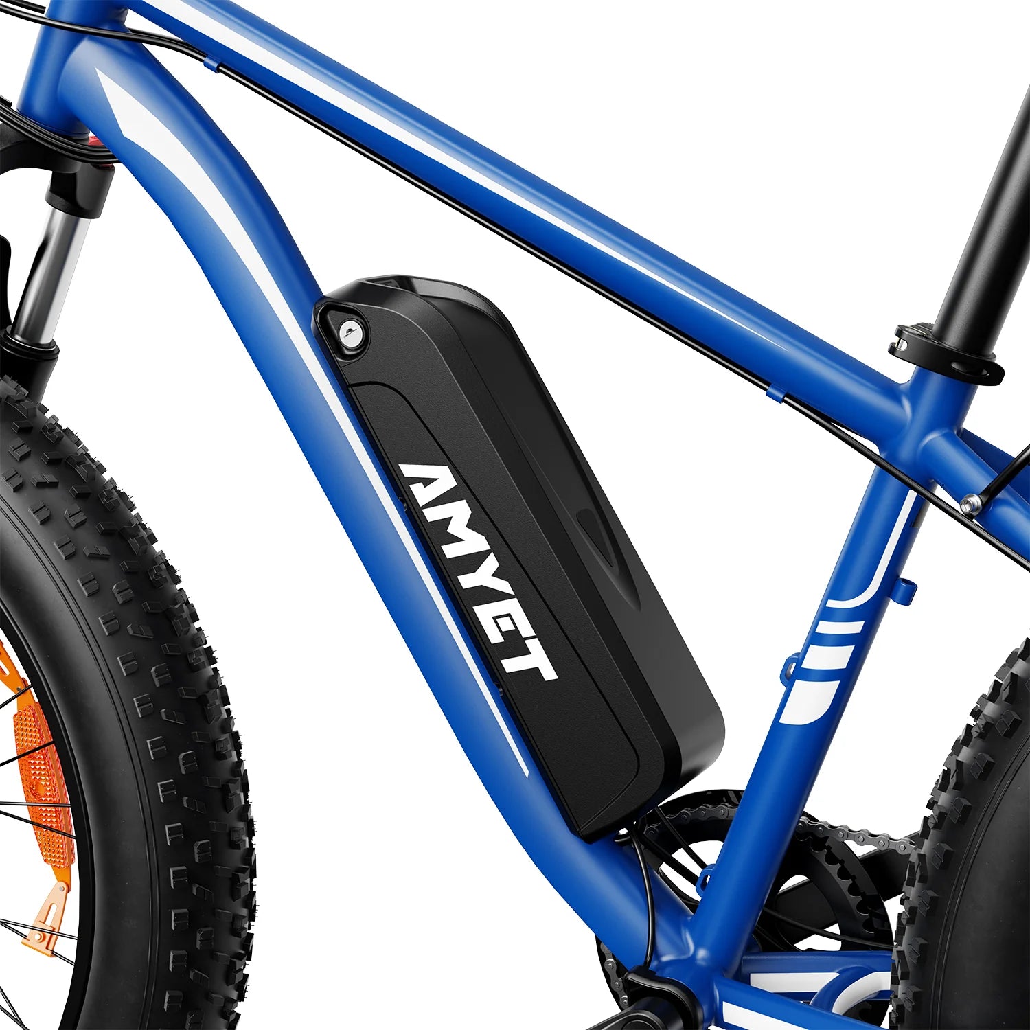 AMYET EB26 1000W 26 - Inch Fat Tire Mountain E - Bike - The Wright Bikes
