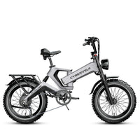 CYBERVELO EK6 2000W 8 - Speed Fat Tire Folding E - Bike - The Wright Bikes